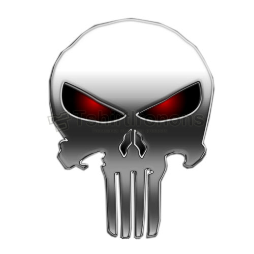 Punisher T-shirts Iron On Transfers N5079 - Click Image to Close